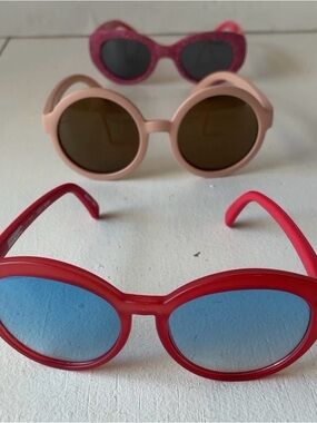 Kids Sunglasses Lot 3 Janie and Jack Carter’s Children’s Place 0–2